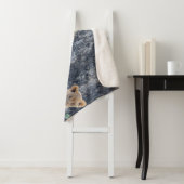 Kutest Baby Animals | Lion Dad & Cub Sherpa Deken (In situ)