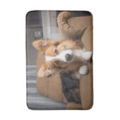 Kutest Baby Animals | Long Hair Corgi Puppy Badmat (Voorkant Verticaal)
