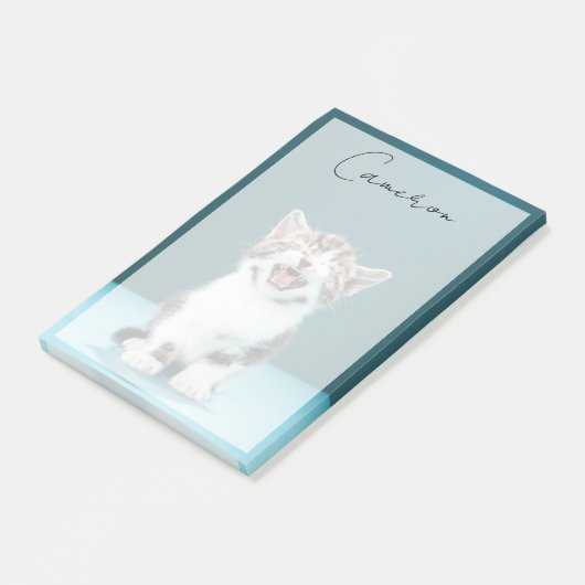 Kutest Baby Animals | Medue Baby Kitten Post-it® Notes (Schuin)