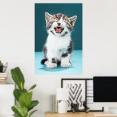 Kutest Baby Animals | Medue Baby Kitten Poster (Thuiskantoor)