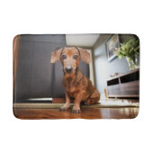 Kutest Baby Animals | Mini Dachshund Puppy Badmat (Voorkant)