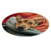 Kutest Baby Animals | Miniatuur Pinscher Snijplank (Hoek)