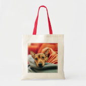 Kutest Baby Animals | Miniatuur Pinscher Tote Bag (Voorkant)