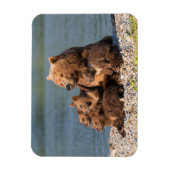 Kutest Baby Animals | Moeder Beer en kubussen Magneet (Verticaal)
