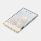 Kutest Baby Animals | Moeder Beer en kubussen Post-it® Notes (Schuin)