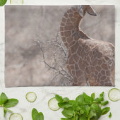 Kutest Baby Animals | Moeder en Baby Giraffe Theedoek (Gevouwen)