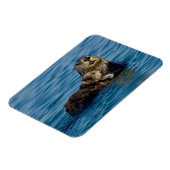 Kutest Baby Animals | Moeder en Baby Otter Magneet (Linkerzijde)