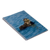 Kutest Baby Animals | Moeder en Baby Otter Notitieboek (Rechterzijde)