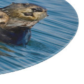 Kutest Baby Animals | Moeder en Baby Otter Snijplank (Hoek)