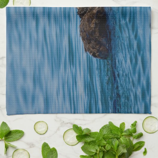 Kutest Baby Animals | Moeder en Baby Otter Theedoek (Gevouwen)