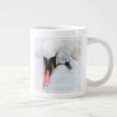 Kutest Baby Animals | Moeder en Baby Stomme Swan Grote Koffiekop (Rechts)