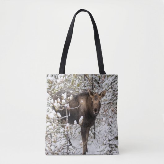 Kutest Baby Animals | Moose Calf Tote Bag (Voorkant)