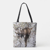 Kutest Baby Animals | Moose Calf Tote Bag (Achterkant)
