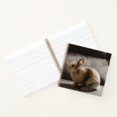 Kutest Baby Animals | Nederland Dwarf Rabbit Notitieboek (Binnen)