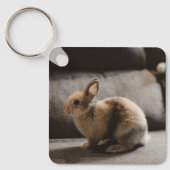 Kutest Baby Animals | Nederland Dwarf Rabbit Sleutelhanger (Voorkant)