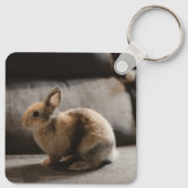 Kutest Baby Animals | Nederland Dwarf Rabbit Sleutelhanger (Achterkant)