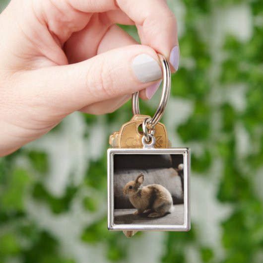 Kutest Baby Animals | Nederland Dwarf Rabbit Sleutelhanger (Hand)