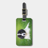 Kutest Baby Animals | Newfoundland Puppy Bagagelabel (Voorkant verticaal)