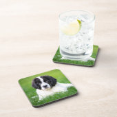 Kutest Baby Animals | Newfoundland Puppy Bier Onderzetter (Rechterzijde)