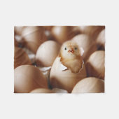 Kutest Baby Animals | Nieuwe Baby Chick Fleece Deken (Voorkant (Horizontaal))