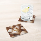 Kutest Baby Animals | Nieuwe Baby Chick Kartonnen Onderzetters (Insitu)