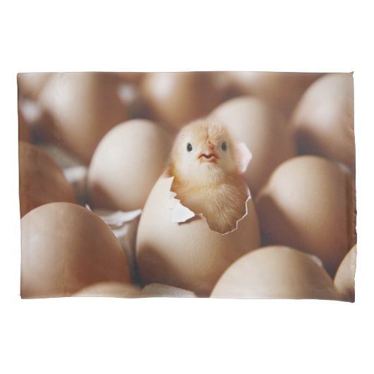 Kutest Baby Animals | Nieuwe Baby Chick Kussensloop (Voorkant)