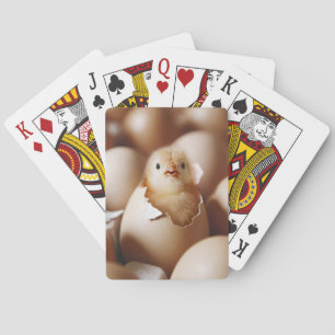 Kutest Baby Animals   Nieuwe Baby Chick Pokerkaarten