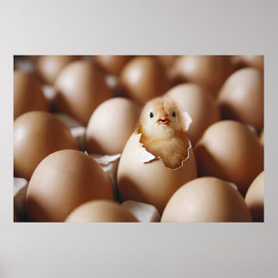 Kutest Baby Animals   Nieuwe Baby Chick Poster