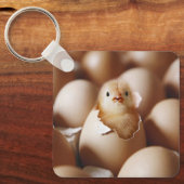 Kutest Baby Animals | Nieuwe Baby Chick Sleutelhanger (Voorkant)