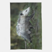 Kutest Baby Animals | Opossum mam & Kinderen Theedoek (Verticaal)