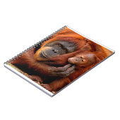 Kutest Baby Animals | Orangutan Mam & Baby Notitieboek (Linkerzijde)