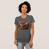 Kutest Baby Animals | Orangutan Mam & Baby T-shirt (Voorkant volledig)