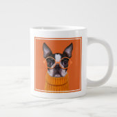 Kutest Baby Animals | Oranje Boston Terrier Grote Koffiekop (Rechts)