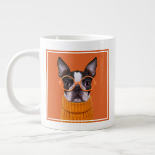 Kutest Baby Animals   Oranje Boston Terrier Grote Koffiekop