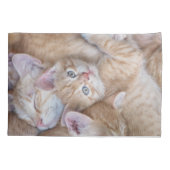 Kutest Baby Animals | Oranje keuten-pool Kussensloop (Achterkant)