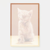 Kutest Baby Animals | Oranje Tabby Kitten Post-it® Notes (Voorkant)