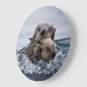 Kutest Baby Animals | Otter Baby en moeder Grote Klok (Hoek)