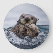 Kutest Baby Animals | Otter Baby en moeder Grote Klok (Voorkant)