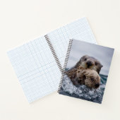 Kutest Baby Animals | Otter Baby en moeder Notitieboek (Binnen)