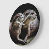 Kutest Baby Animals | Otters Holding Hands Grote Klok (Hoek)