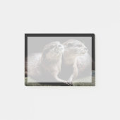 Kutest Baby Animals | Otters Holding Hands Post-it® Notes (Voorkant)