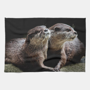 Kutest Baby Animals   Otters Holding Hands Theedoek