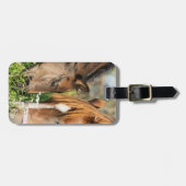 Kutest Baby Animals | Paardenkool Bagagelabel (Voorkant horizontaal)