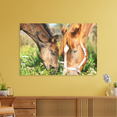 Kutest Baby Animals | Paardenkool Canvas Afdruk (Insitu (Woonkamer))