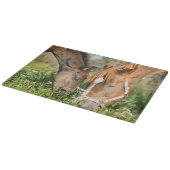 Kutest Baby Animals | Paardenkool Snijplank (Hoek)