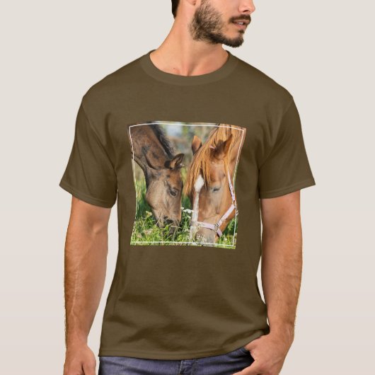 Kutest Baby Animals | Paardenkool T-shirt (Voorkant)