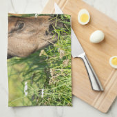 Kutest Baby Animals | Paardenkool Theedoek (Quarter Fold)