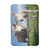 Kutest Baby Animals | Pasgeboren lammeren en mama Badmat (Voorkant Verticaal)