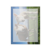 Kutest Baby Animals | Pasgeboren lammeren en mama Notitieblok (Linkerzijde)