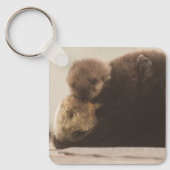 Kutest Baby Animals | Pasgeboren otterpop Sleutelhanger (Voorkant)